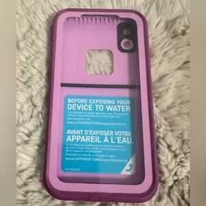 LIFEPROOF FRĒ Live 360 Case for iPhone XR Waterproof Dropproof FROST BITE
